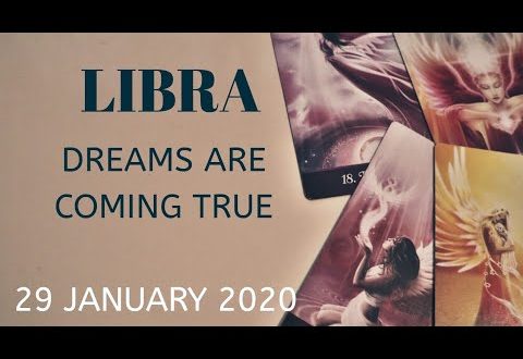 Libra daily love reading 💖 DREAMS ARE COMING TRUE  💖 29 JANUARY  2020
