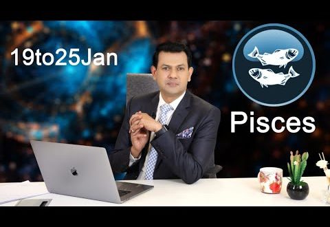 Pisces Weekly horoscope 19Jan To 25 Jan 2020