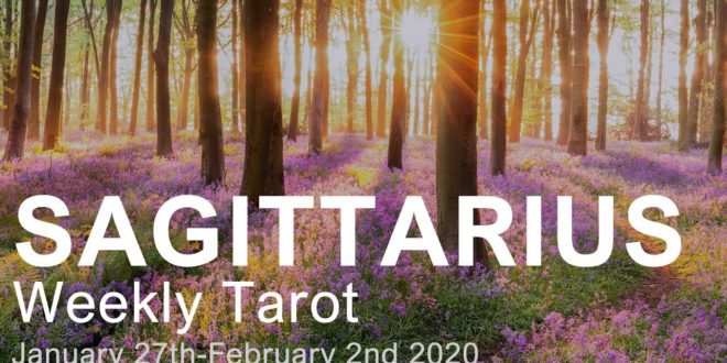 SAGITTARIUS WEEKLY TAROT  "A WINDOW OF OPPORTUNITY SAGITTARIUS!" January 27th-February 2nd 2020