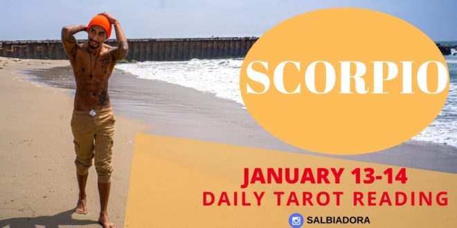 SCORPIO - “THE PRESSURE IS ON WHAT'S THEIR NEXT MOVE” JANUARY 13-14 DAILY TAROT READING