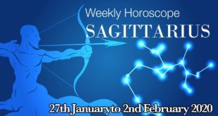 Sagittarius Weekly Horoscope From 27th January 2020 | Preview