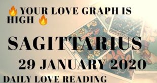 Sagittarius daily love reading ⭐ YOUR LOVE GRAPH IS GOING HIGH ⭐29 JANUARY 2020