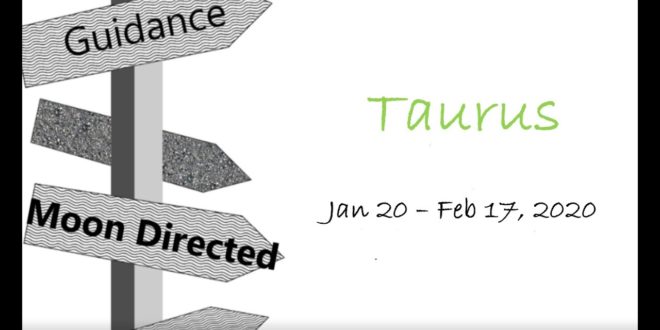 TAURUS Monthly Jan 20 - Feb 17, 2020 MOVING TOWARD A FATED MEETING (Nice!)