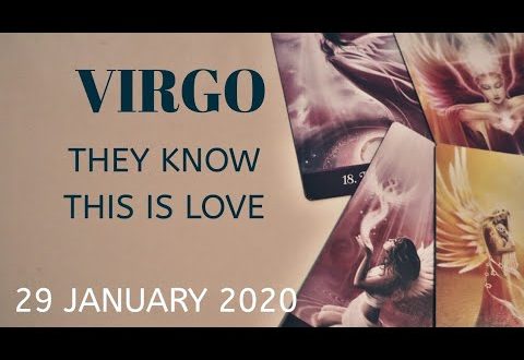 Virgo daily love reading 💖 THEY KNOW THIS IS LOVE  💖 29 JANUARY 2020