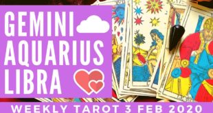 WEEKLY TAROT ❤️ GET FLIRTY ♊ Gemini ♎ Libra ♒ Aquarius 3 FEBRUARY