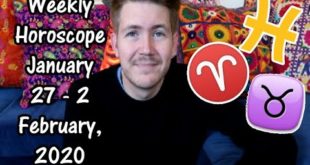 Weekly Horoscope for January 27 - 2 February 2020 | Gregory Scott Astrology