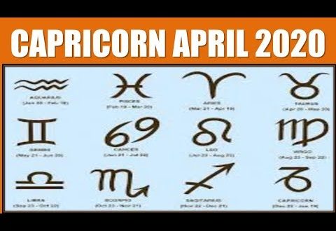 capricorn april 2020 monthly horoscope