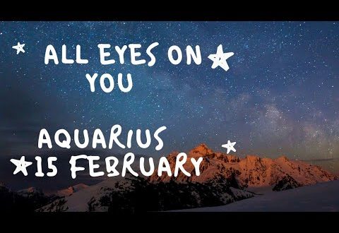 Aquarius daily love tarot reading 💞 ALL EYES ON YOU 💞 15 FEBRUARY 2020