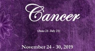 CANCER: Nov 24 - Nov 30, 2019: Weekly Horoscope & Tarot Reading, Swipe ⬅ for mes...