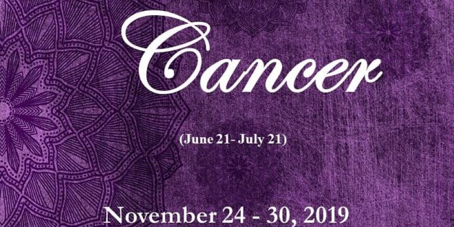 CANCER: Nov 24 - Nov 30, 2019: Weekly Horoscope & Tarot Reading, Swipe ⬅ for mes...
