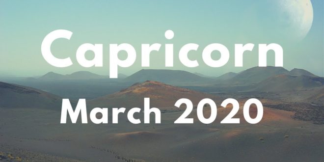 CAPRICORN IT HAPPENS JUST AS YOU EXPECTED! MARCH 2020
