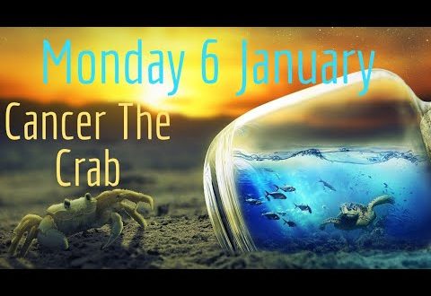 Cancer Daily Message 🦀 Monday 6 January