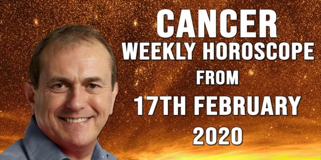 Cancer Weekly Horoscope from 17th February 2020