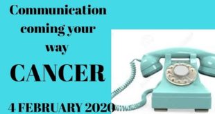 Cancer daily love reading ✨ COMMUNICATION COMING YOUR WAY ✨ 4 FEBRUARY 2020