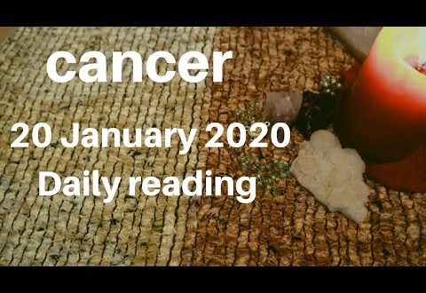 Cancer daily love reading 💖 SOMEONE WANTS TO CONNECT WITH YOU 💖 20 JANUARY 2020