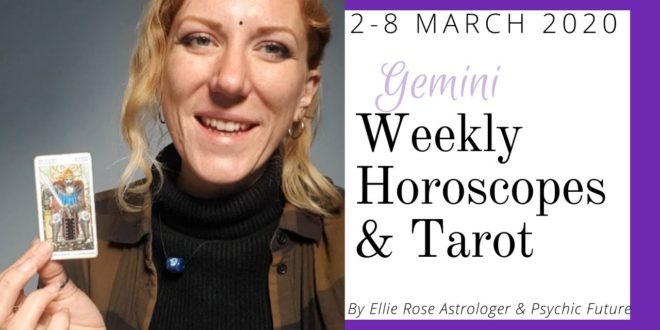 GEMINI Weekly Horoscope + Tarot 2-8 March 2020