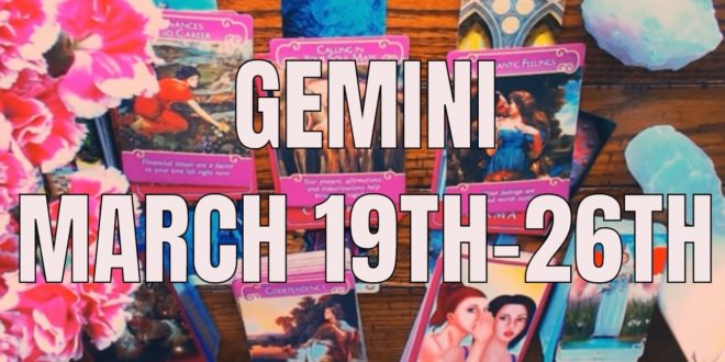 GEMINI "THEY WANT TO WORK ON THIS AGAIN" MARCH 19TH-26TH LOVE TAROT/YOU VS THEM