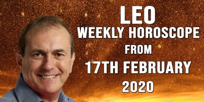 Leo Weekly Horoscope from 17th February 2020