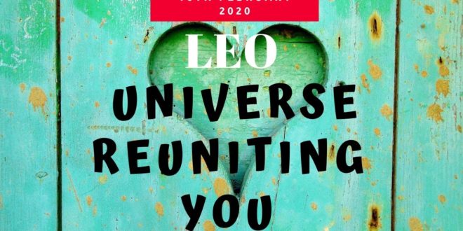 Leo daily love tarot reading 💗 UNIVERSE REUNITING YOU 💗 16 FEBRUARY 2020