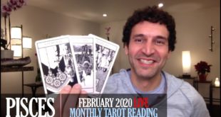 PISCES February 2020 Live Extended Monthly Intuitive Tarot Reading by Nicholas Ashbaugh
