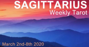 SAGITTARIUS WEEKLY TAROT READING  "SHINE THE LAMP SAGITTARIUS!" March 2nd-8th 2020