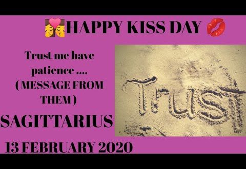 Sagittarius daily love reading 💫 TRUST ME, HAVE PATIENCE  (MESSAGE FROM THEM)💫 13 FEBRUARY 2020