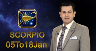 Scorpio Weekly horoscope 5Jan To 18 Jan 2020