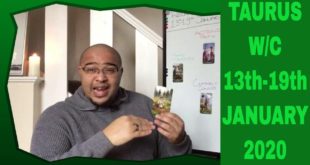 TAURUS WEEKLY TAROT **TIME TO START LOOKING AT THE NEXT STEPS** JANUARY 13th-19th 2020!