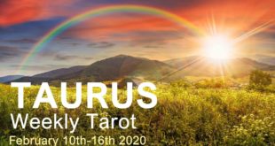 TAURUS WEEKLY TAROT  "THE CUP OF JOY IS OFFERED TAURUS!"  February 10th-16th 2020