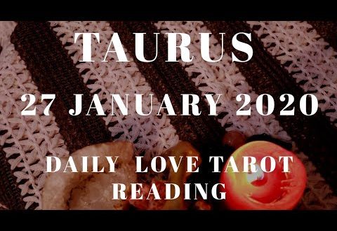 Taurus daily love reading ⭐ BOTH ARE GROWING WITH TIME ⭐ 27 JANUARY 2020