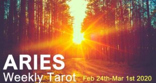 ARIES WEEKLY TAROT READING "A NEW PATH IS REVEALED ARIES!"  February 24th-March 1st 2020