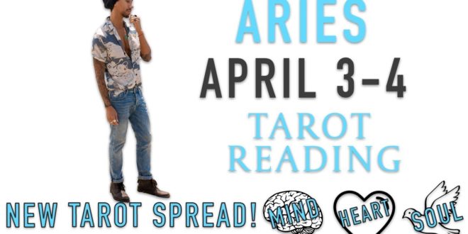 ARIES - "I'M TAKING MY POWER BACK" APRIL 3-4 DAILY TAROT READING
