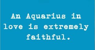 An Aquarius in love is extremely faithful.
Follow me
Thanks .horoscope

Photo by...