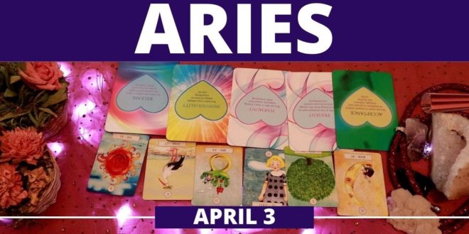 Aries daily love tarot reading 💖 MANIFESTING THE PERSON OF YOUR DREAMS !!💖 3 APRIL 2020