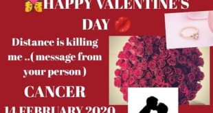 Cancer daily love reading 💗DISTANCE IS KILLING ME (MESSAGE FROM YOUR PERSON)14 FEBRUARY 2020