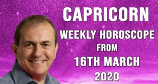 Capricorn Weekly Horoscope from 16th March 2020