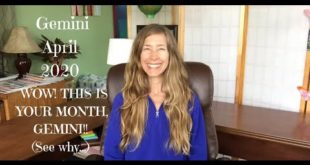 Gemini April 2020 WOW! THIS IS YOUR MONTH! (See why...) #Gemini #Astrology