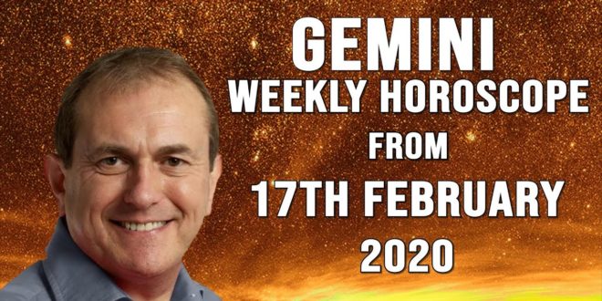 Gemini Weekly Horoscope from 17th February 2020