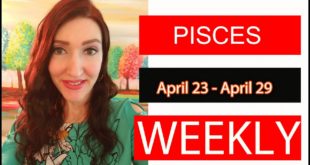 PISCES WEEKLY LOVE YOU MAY WANT TO SIT DOWN FOR THIS!!! APRIL 23 TO 29