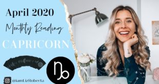 The Universe Is Calling You Via Your Intuition… ♑ Capricorn Monthly Tarot Reading for APRIL 2020 ✨