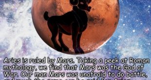 Zodiac signs are ruled by planets and stars -
Aries is ruled by Mars.
Meet your ...