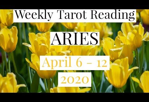 Aries Weekly Tarot Reading - April 6-12, 2020