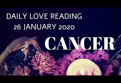 Cancer daily love reading 💖DESTINY PLAYING IT'S PART 💖26 JANUARY 2020