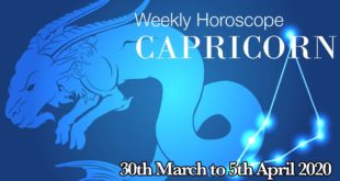 Capricorn Weekly Horoscope From 30th March 2020 | Preview