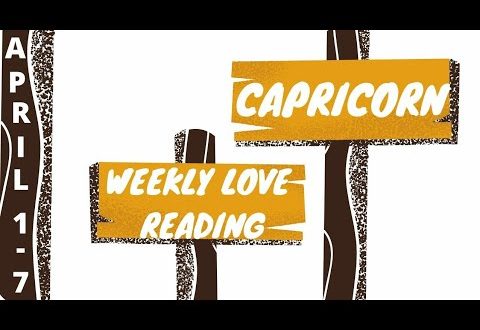 Capricorn weekly love tarot reading 💖THEY ARE CHANGING THEMSELVES FOR YOU..💖1-7 APRIL 2020