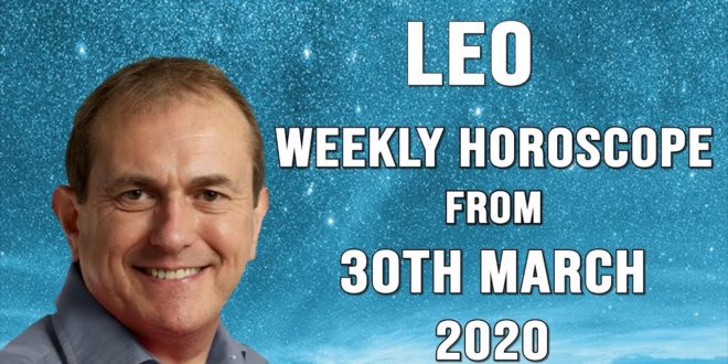 Leo Weekly Horoscope from 30th March 2020