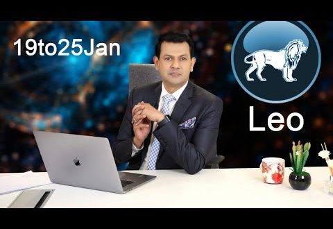 Leo Weekly horoscope 19Jan To 25 Jan 2020