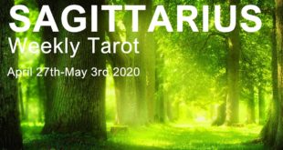 SAGITTARIUS WEEKLY TAROT READING "EMBRACE THE GOOD FORTUNE SAGITTARIUS!" April 27th-May 3rd 2020