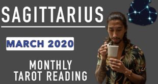 SAGITTARIUS - "STOP RUNNING, THEY ARE GOING CRAZY" MARCH 2020 MONTHLY TAROT READING