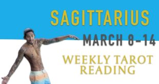 SAGITTARIUS - "THEY WANT TO BE YOUR OTHER HALF" MARCH 8-14 WEEKLY TAROT READING FULL MOON